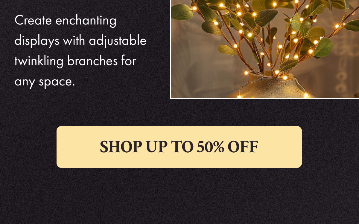 SHOP UP TO 50% OFF