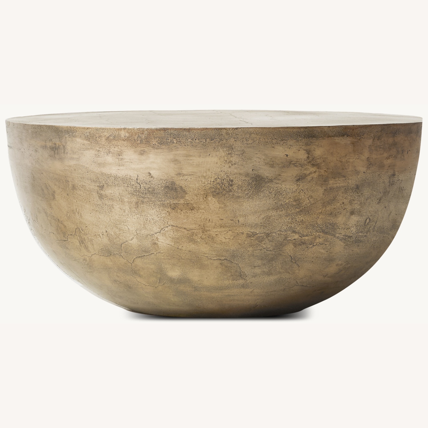 Image of Restoration Hardware Teen Gold Metal Coffee Table
