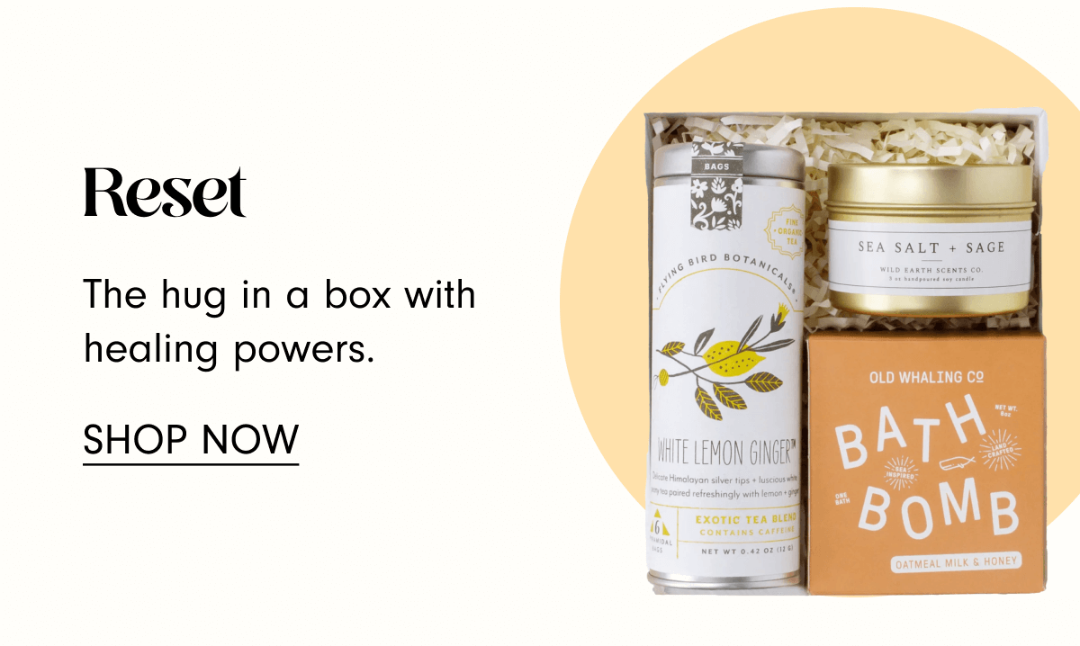 Reset - The hug in a box with healing powers.