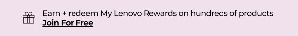 My Lenovo Rewards