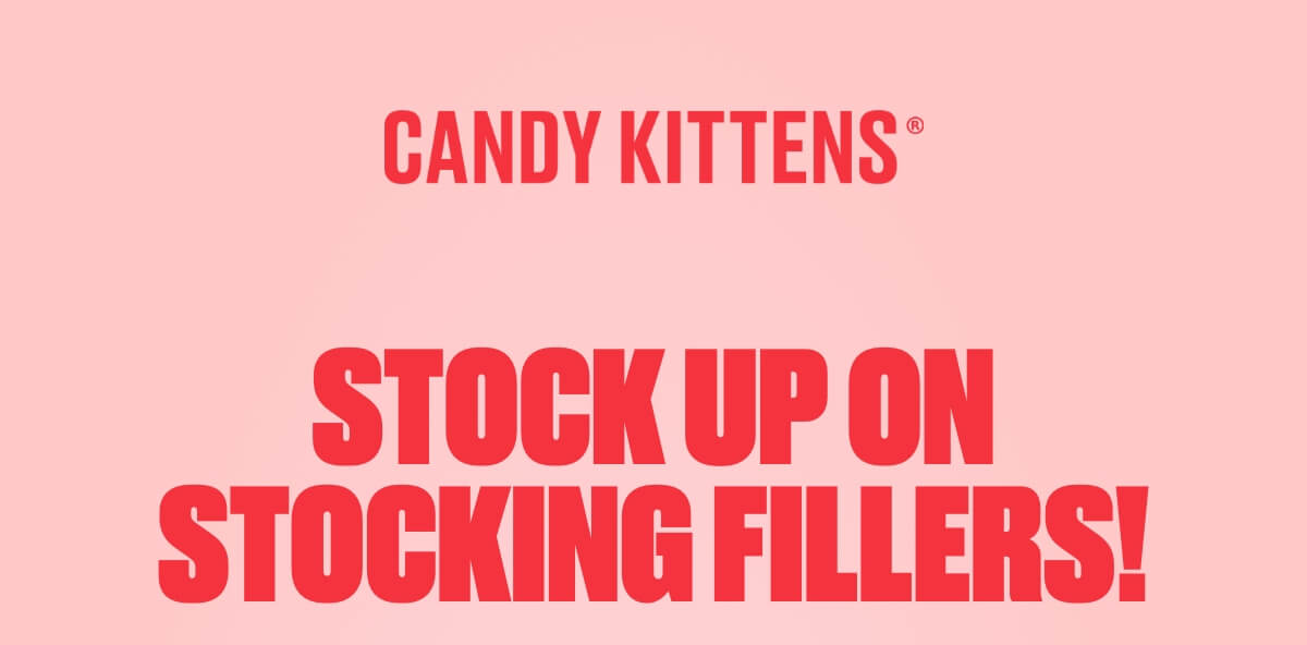 Stock up on stocking fillers