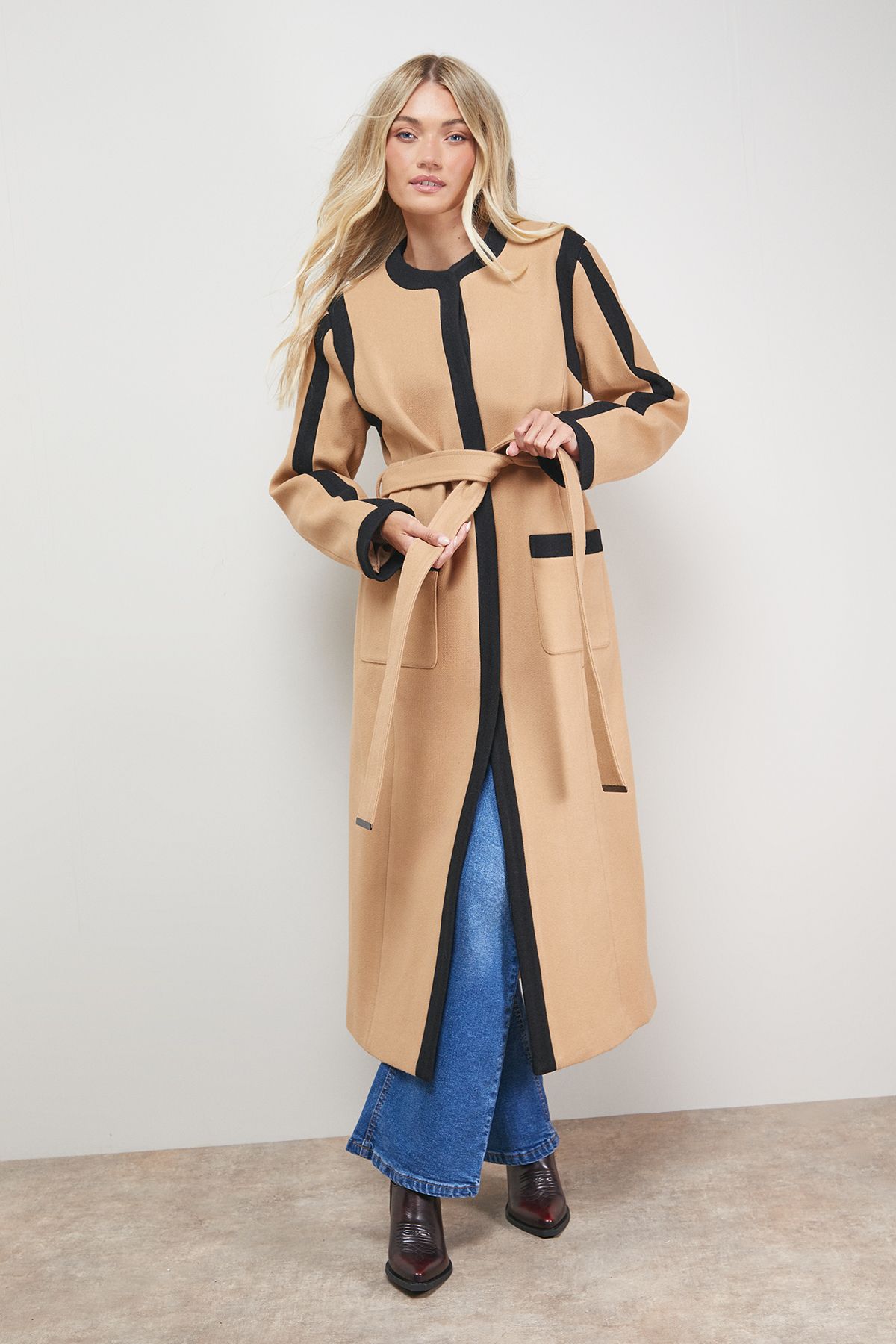 Tipped Coat