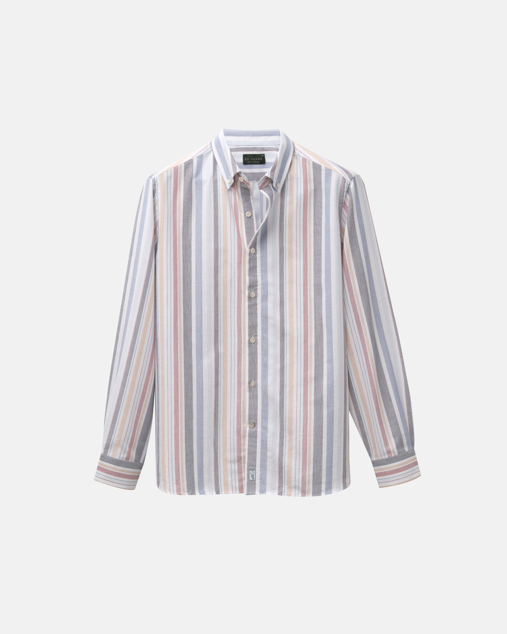 Image of Retro Stripe Fun Oxford Shirt