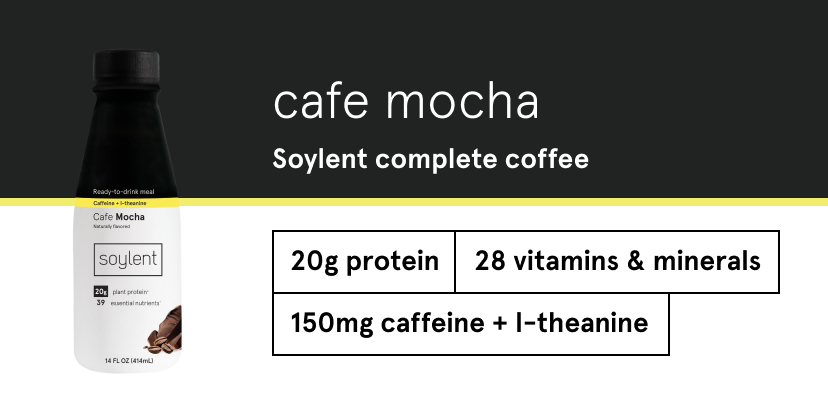 cafe mocha | 20g protein | 28 vitamins & minerals 