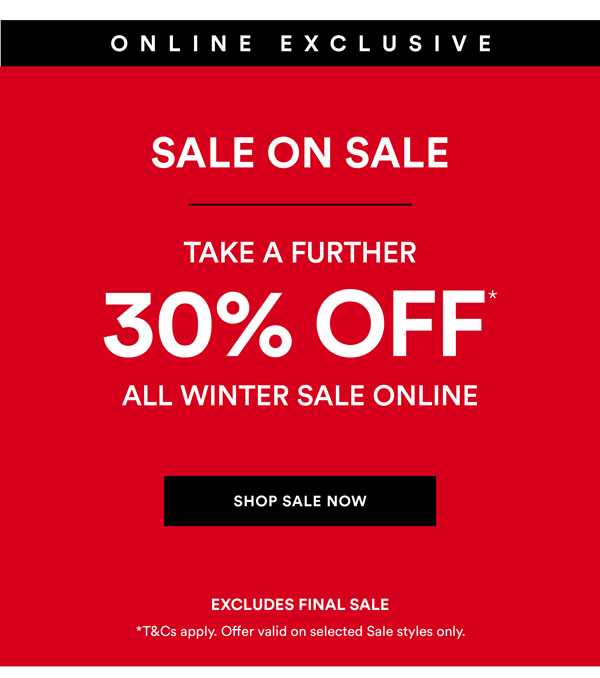 Shop End of Season Sale*