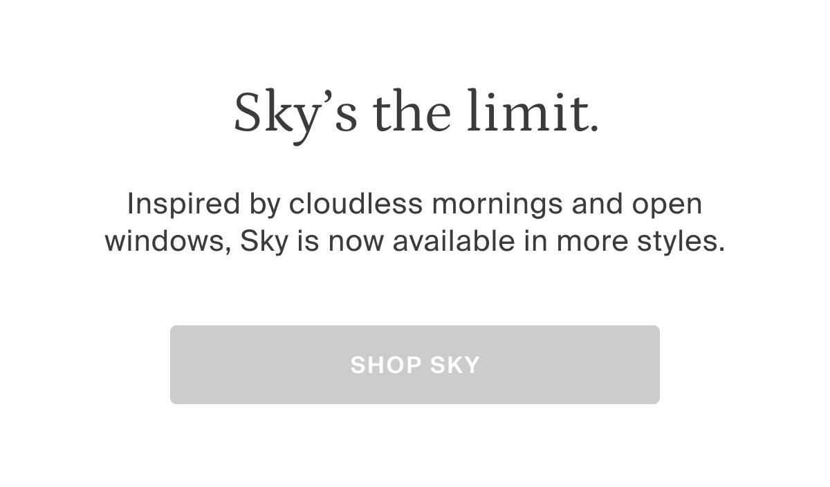 sky's the limit, shop sky