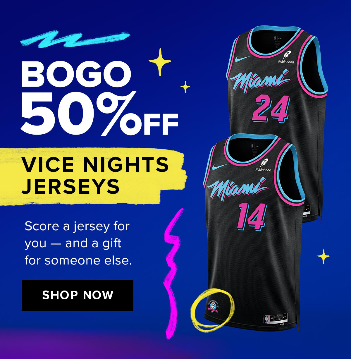 BOGO 50% Off Jerseys | Shop Now