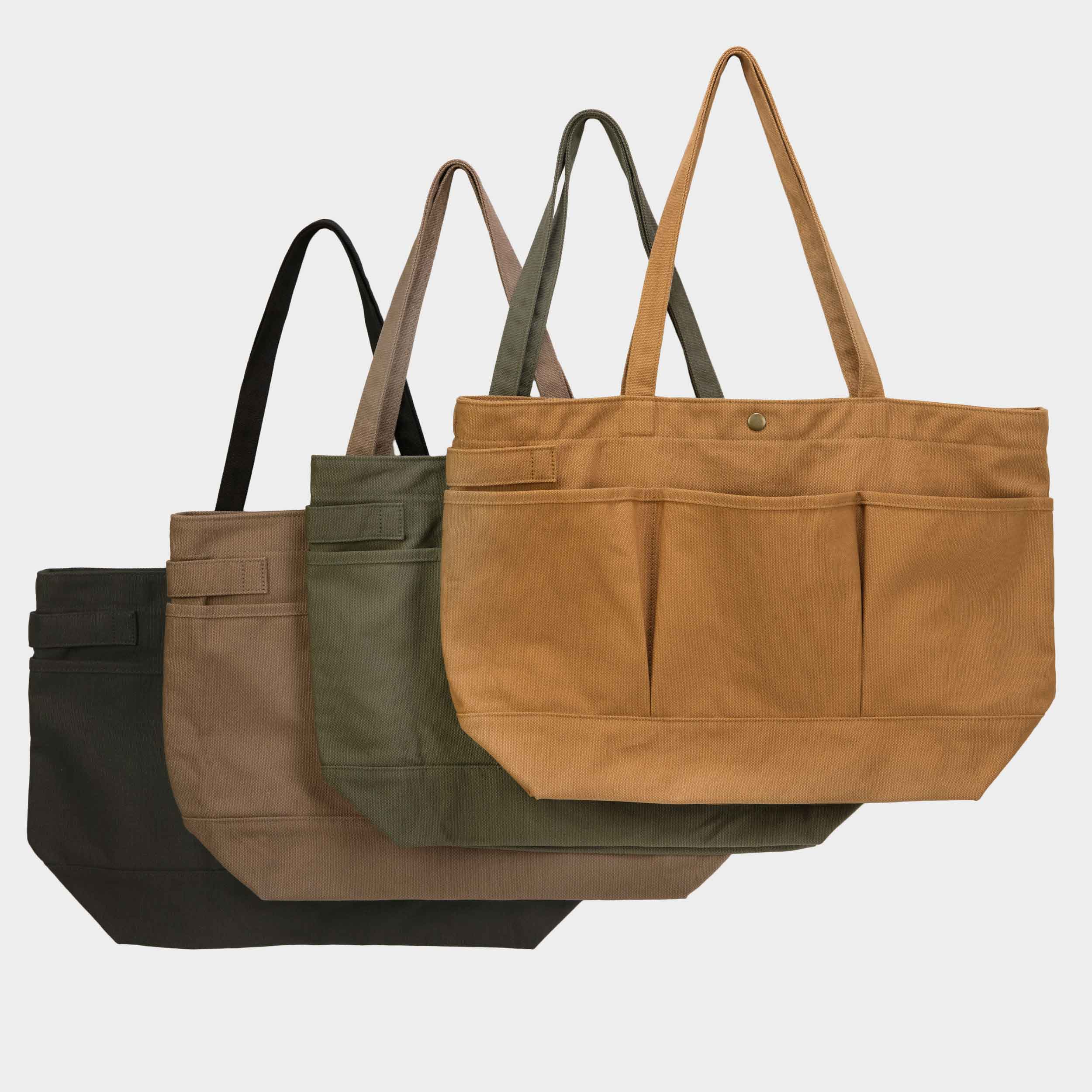 Image of Gardenheir Cotton Canvas Tote Bag in British Tan