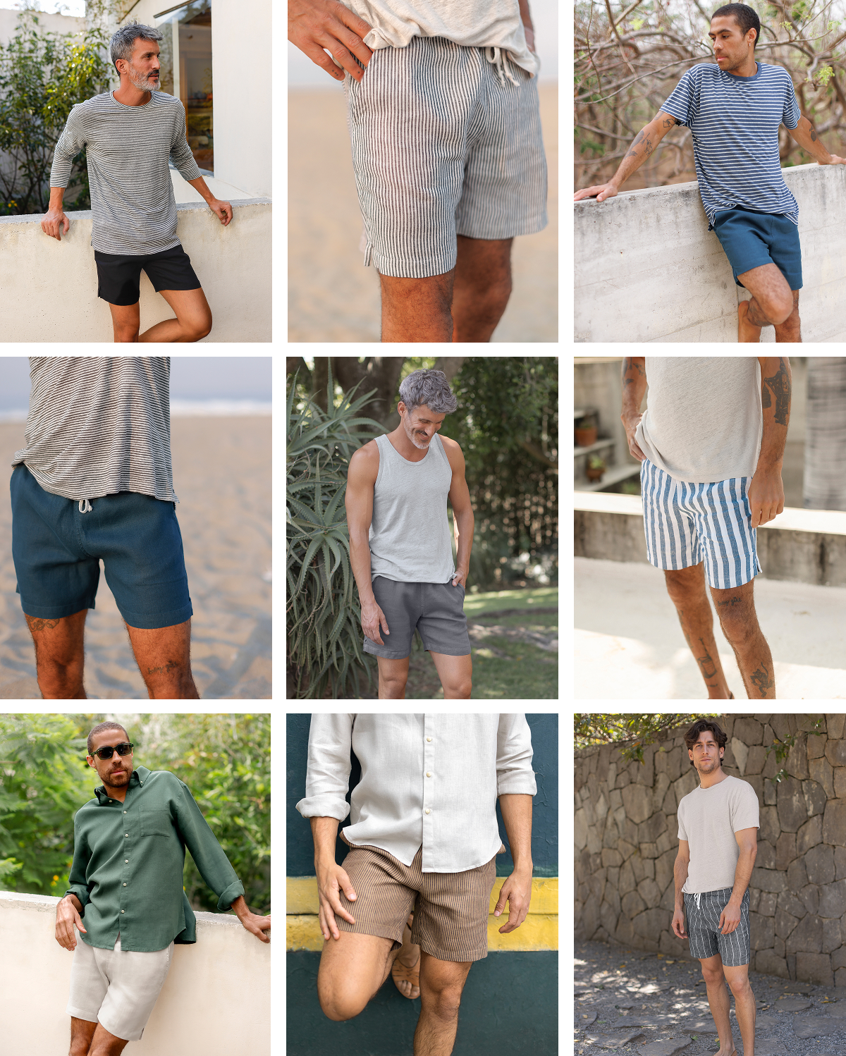 Bo Shorts Grid