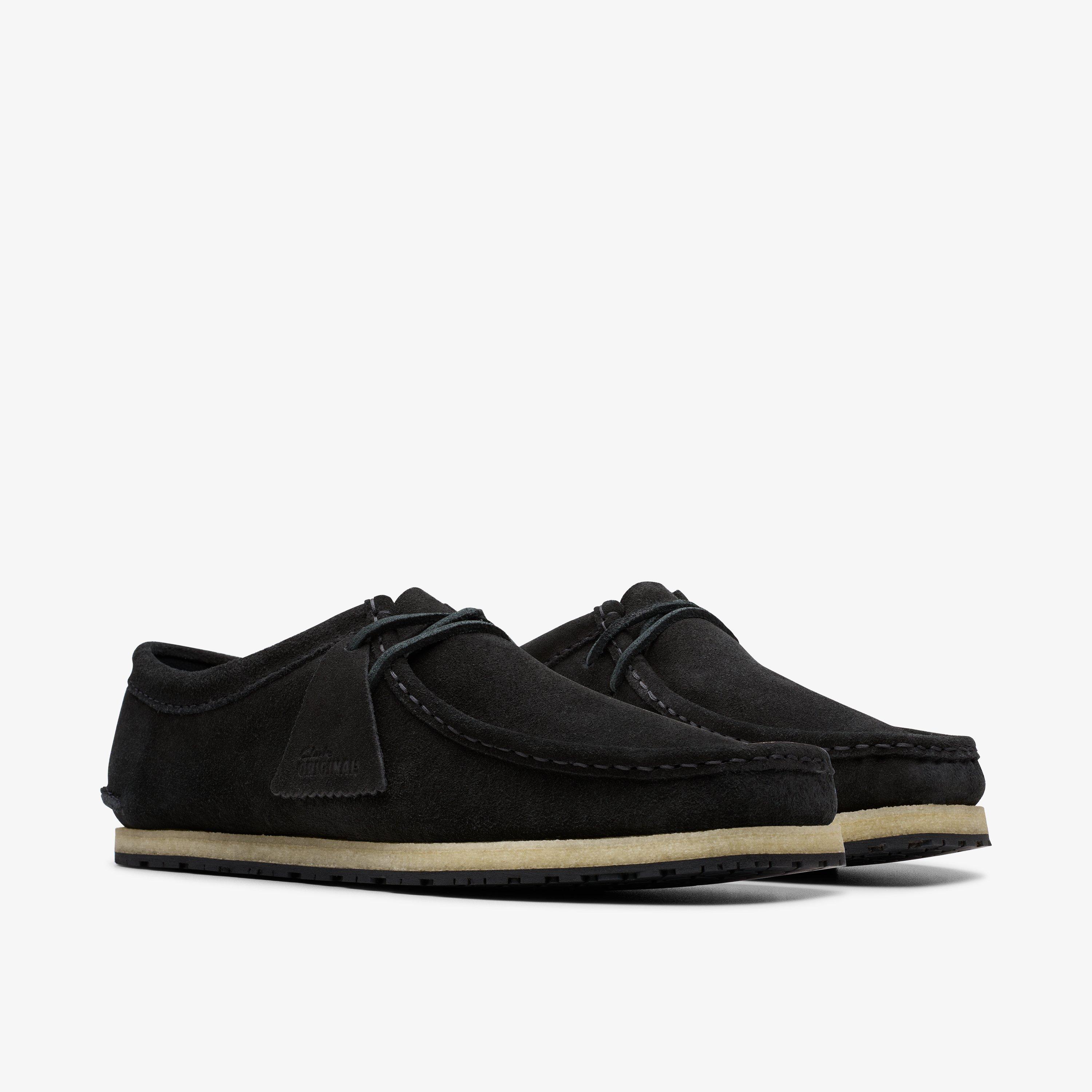 Godney Lace Black Suede