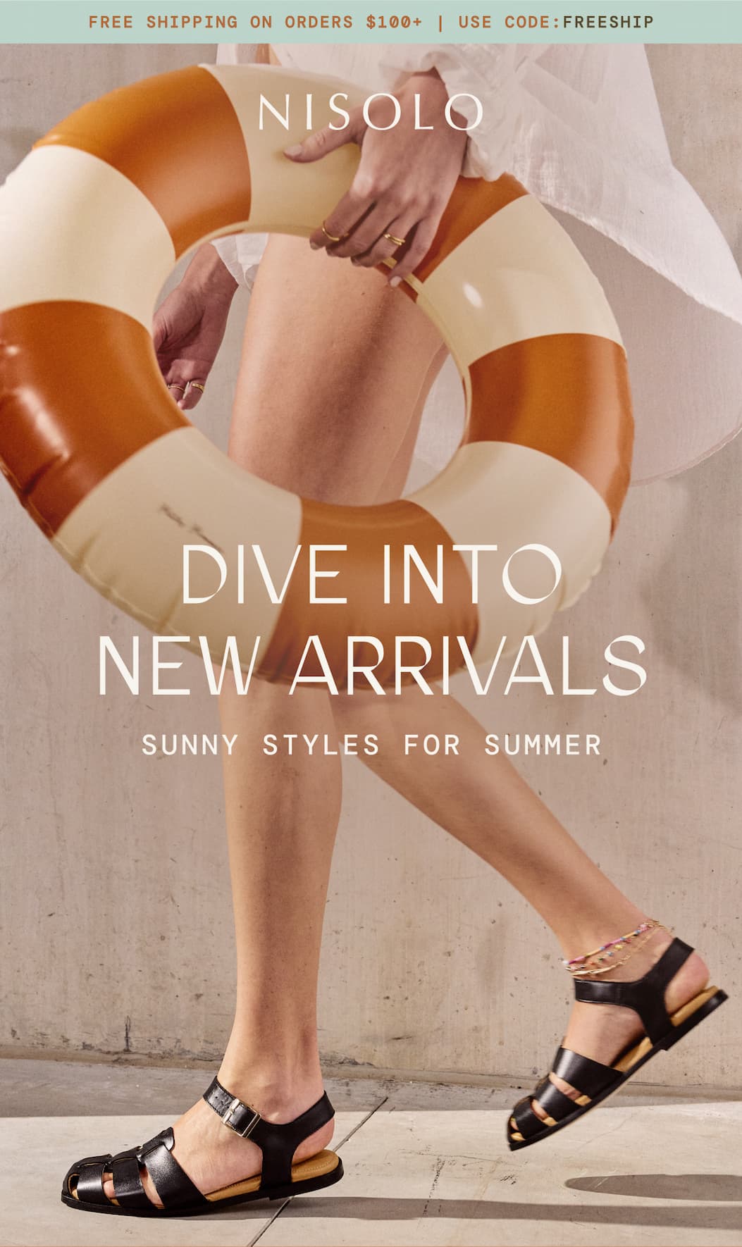 New Arrivals, Free Shipping on Orders 100+ with code FREESHIP
