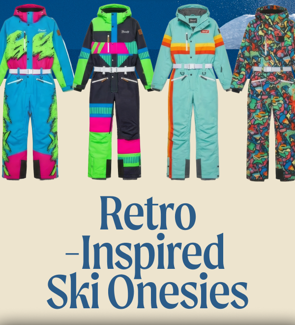 Retro - Inspired Ski Onesies