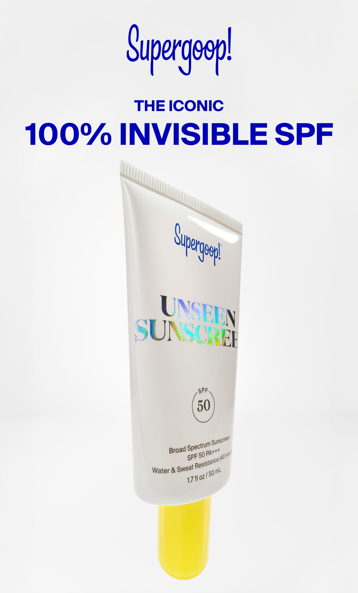 Shop Unseen Sunscreen SPF 50