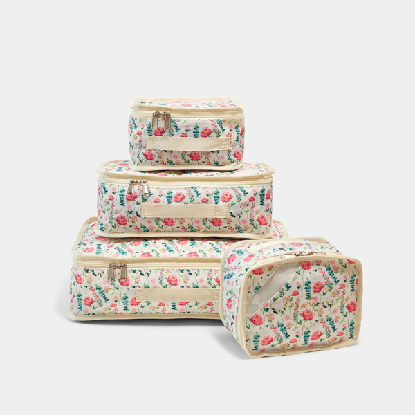Illustrator Pink Packing Cubes