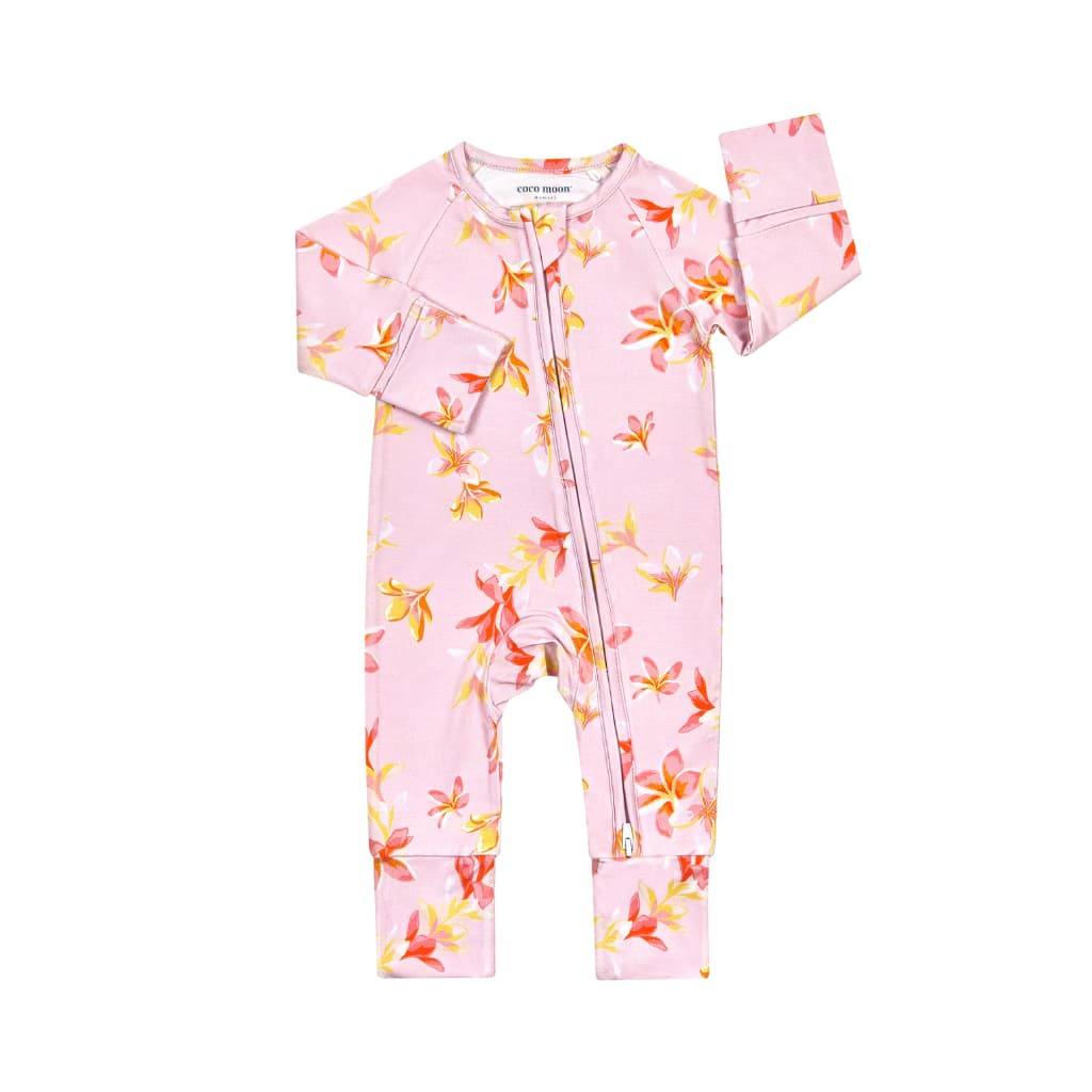 Image of Plumeria Honey Bamboo Coverall