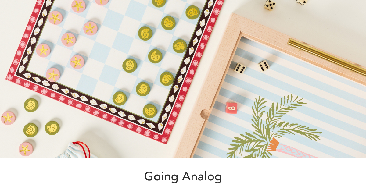 Going Analog