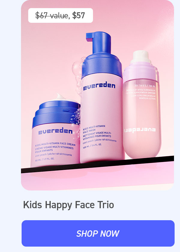 Kids Happy Face Trio 