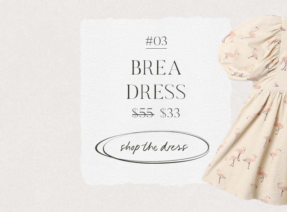 Brea Dress Flamingo