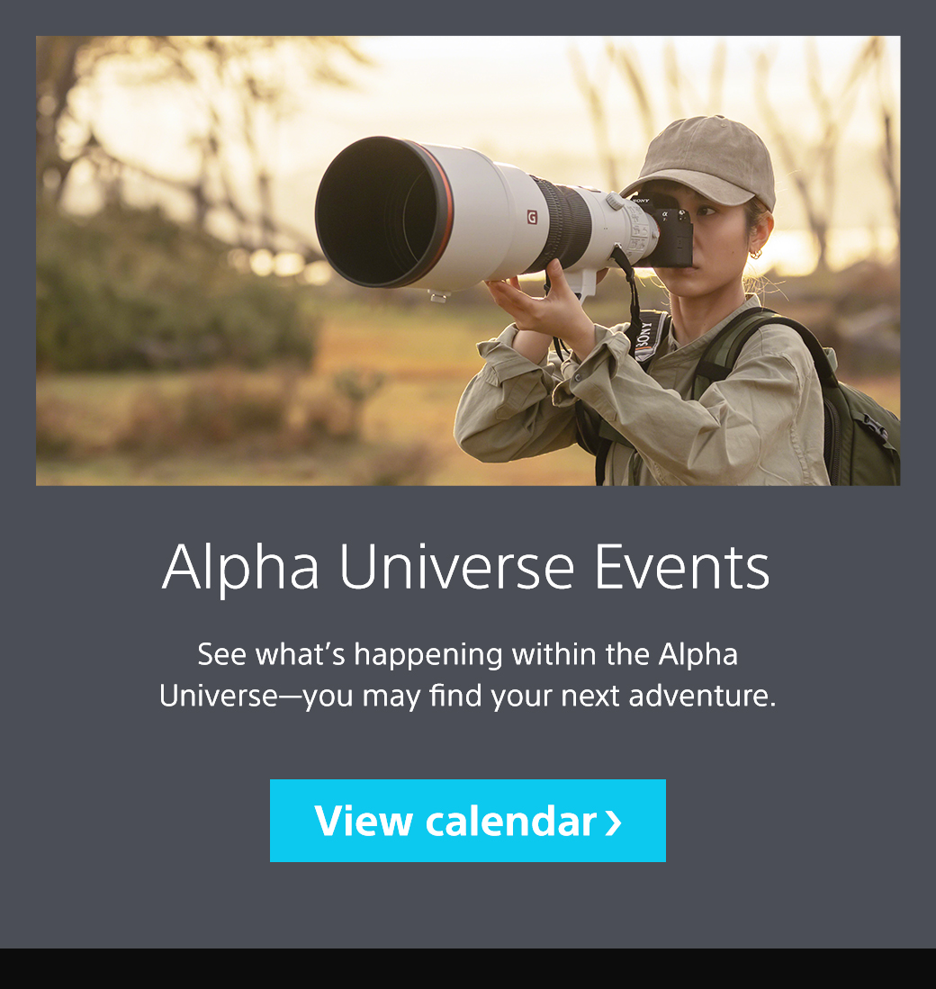 Alpha Universe Events | See what’s happening within the Alpha Universe—you may find your next adventure. View calendar