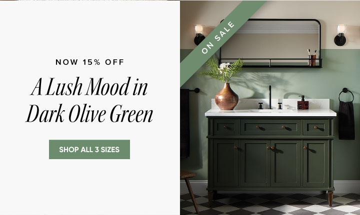 Now 15% off - A Lush Mood in Dark Olive Green  - Shop All 6 Sizes