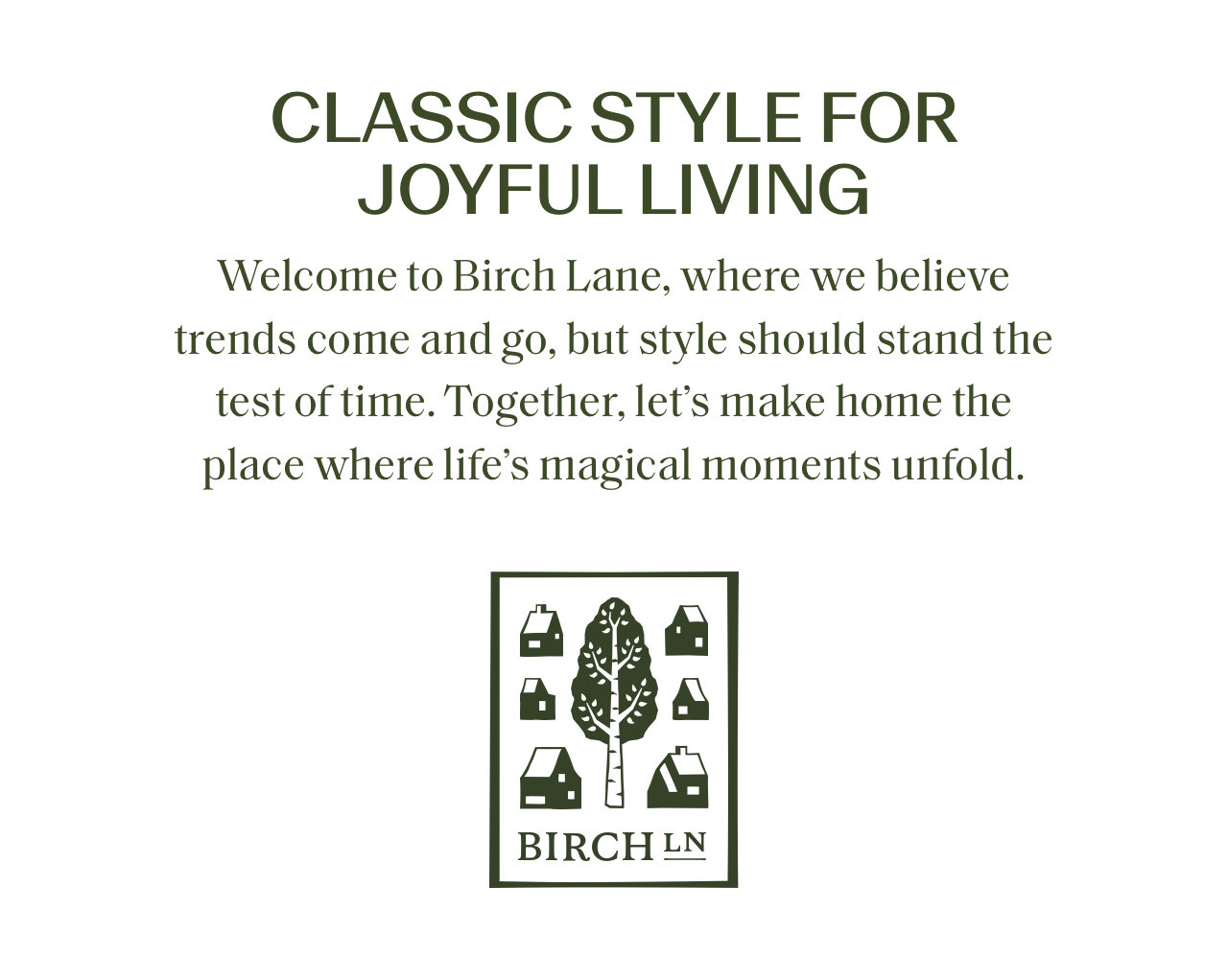 Classic Style For Joyful Living
