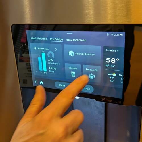 The GE Profile Smart Fridge Uses a Barcode Scanner to Keep You Shelves Stocked