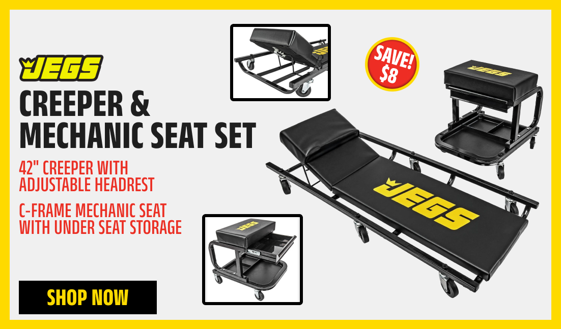 Creeper & Mechanic Seat Set