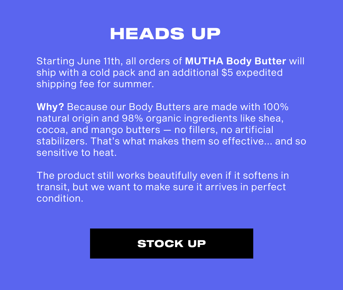 Stock Up