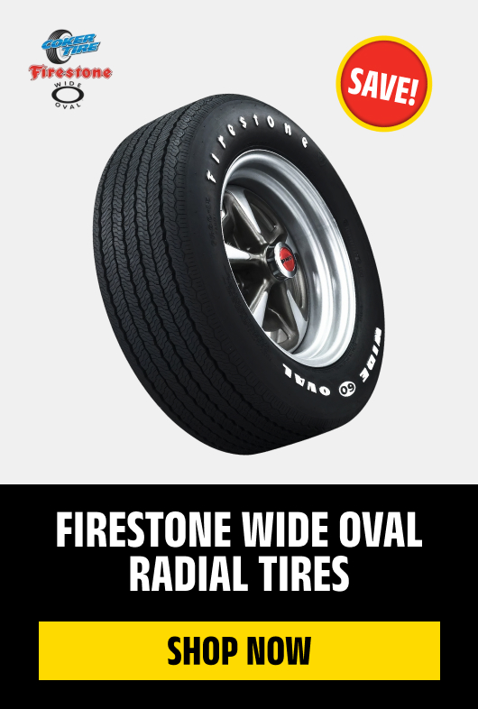Firestone Wide Oval Radial Tires