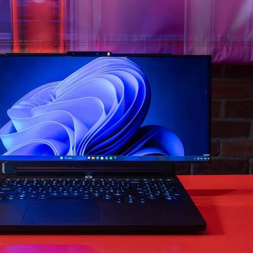 I Witnessed Lenovo's Rolling Gaming Laptop Screen Sprout an Ultrawide Display