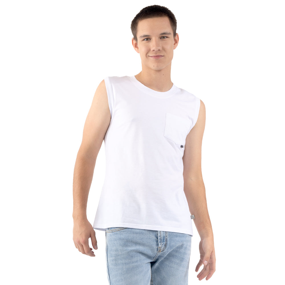 Playera Tank Top con Bolsillo