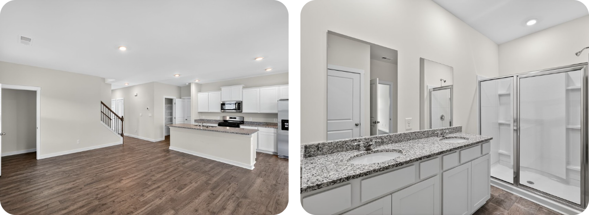 A grid of 2 images of the property