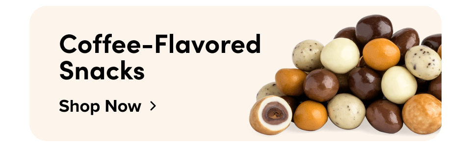 Coffee-Flavored Snacks Shop Now