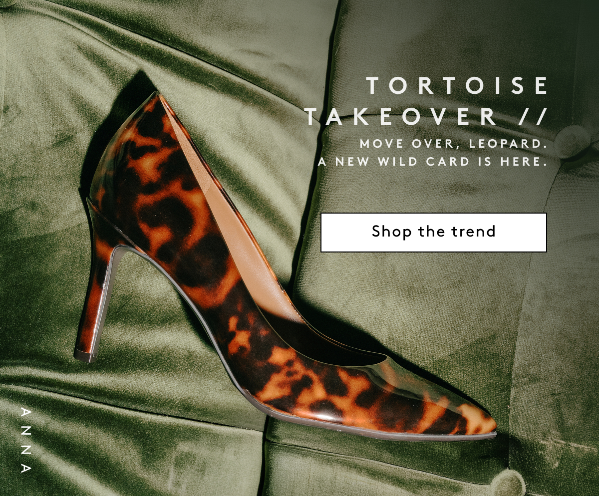 Tortoise Takeover // Move Over, Leopard. A New Wild Card Is Here. | Shop The Trend