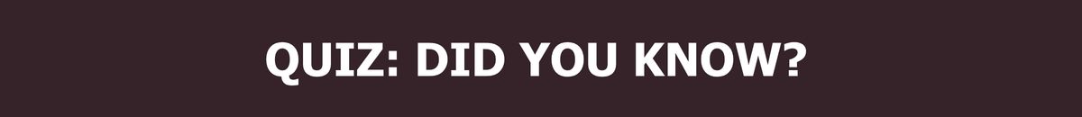 POP QUIZ