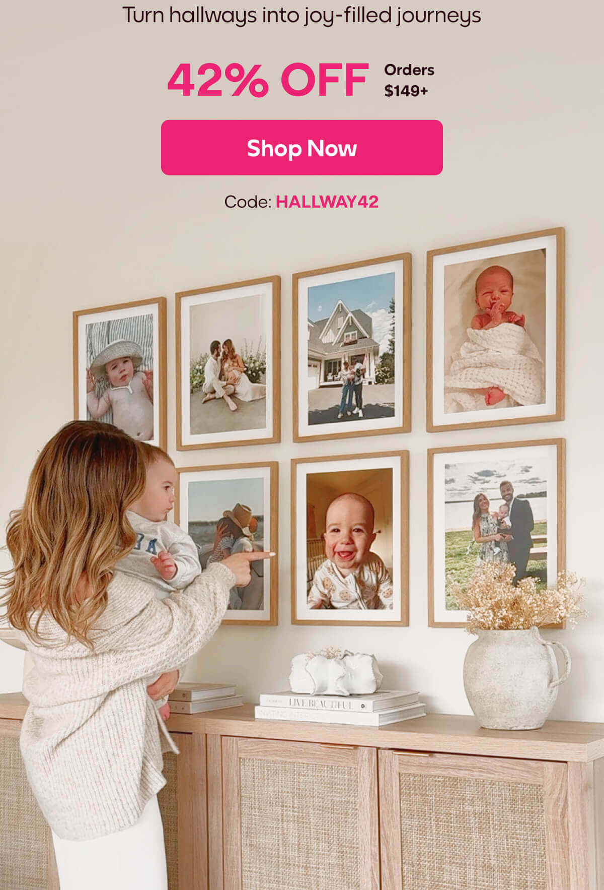 [MIXTILES] No hallway is complete without Mixtiles. | ORDER NOW