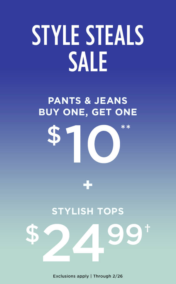 Style Steals Sale