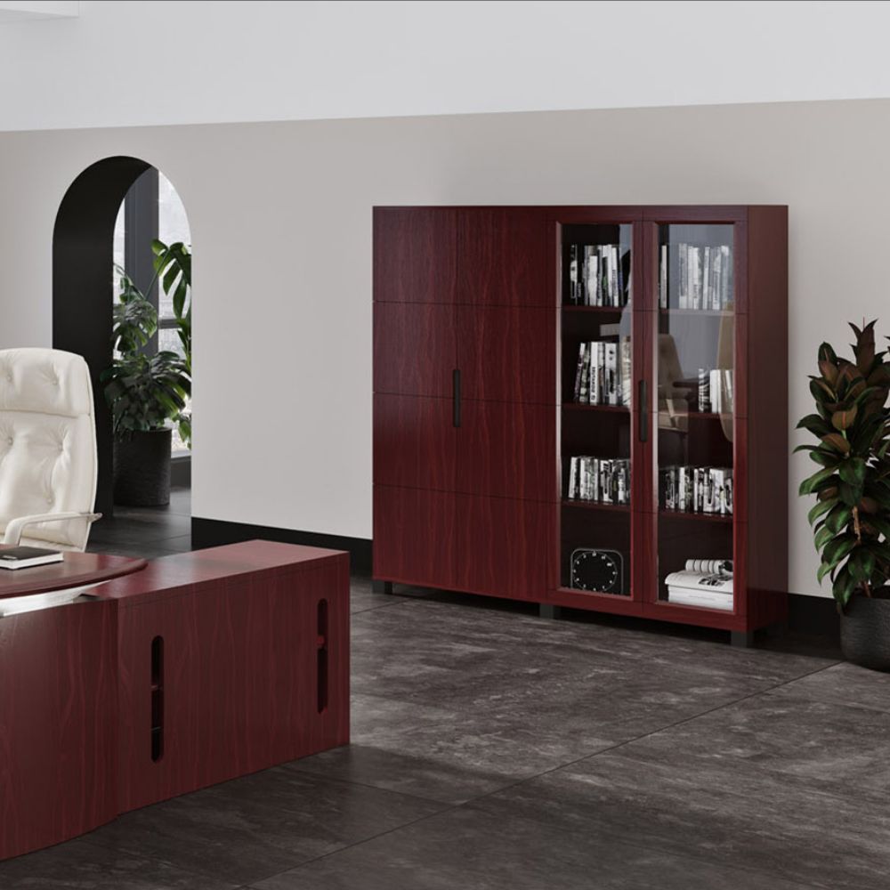 Hayes Storage Unit - Mahogany