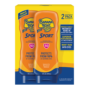 Banana Boat Sport SPF 50 Sunscreen Lotion