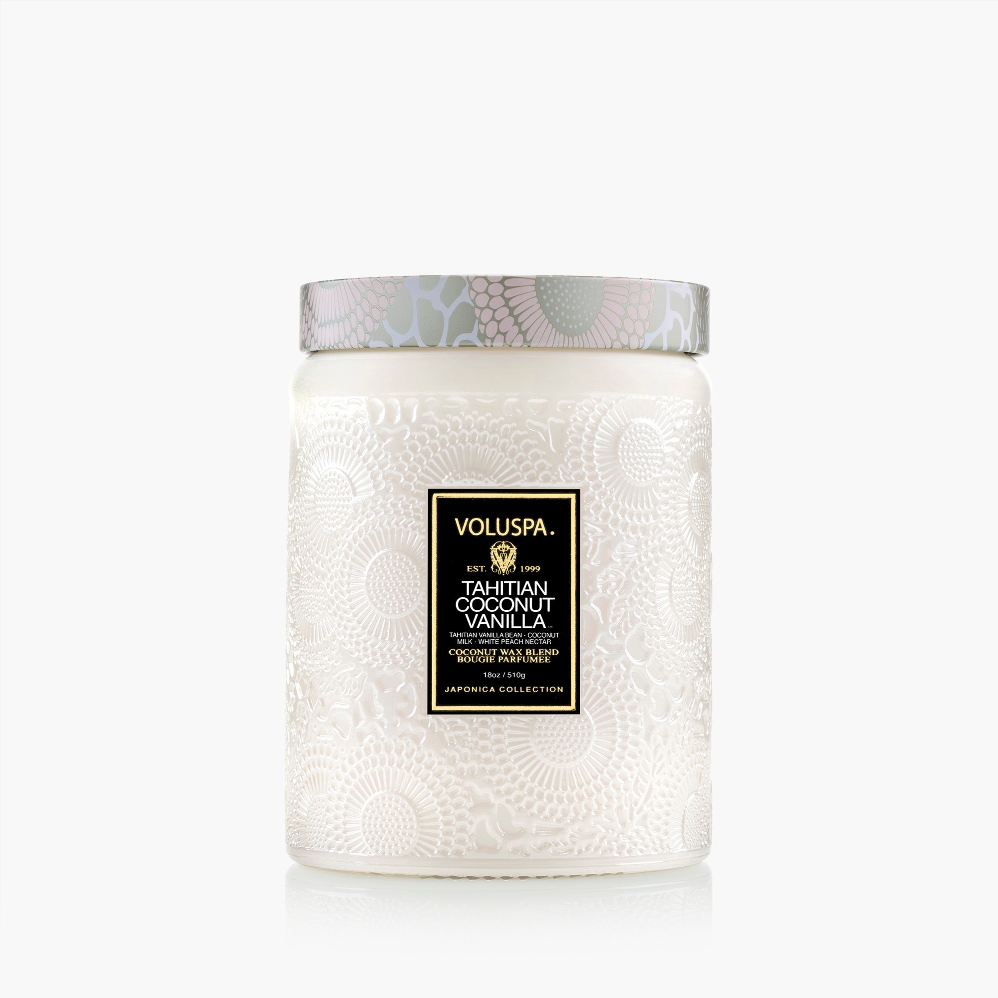Image of Tahitian Coconut Vanilla - Large Jar Candle