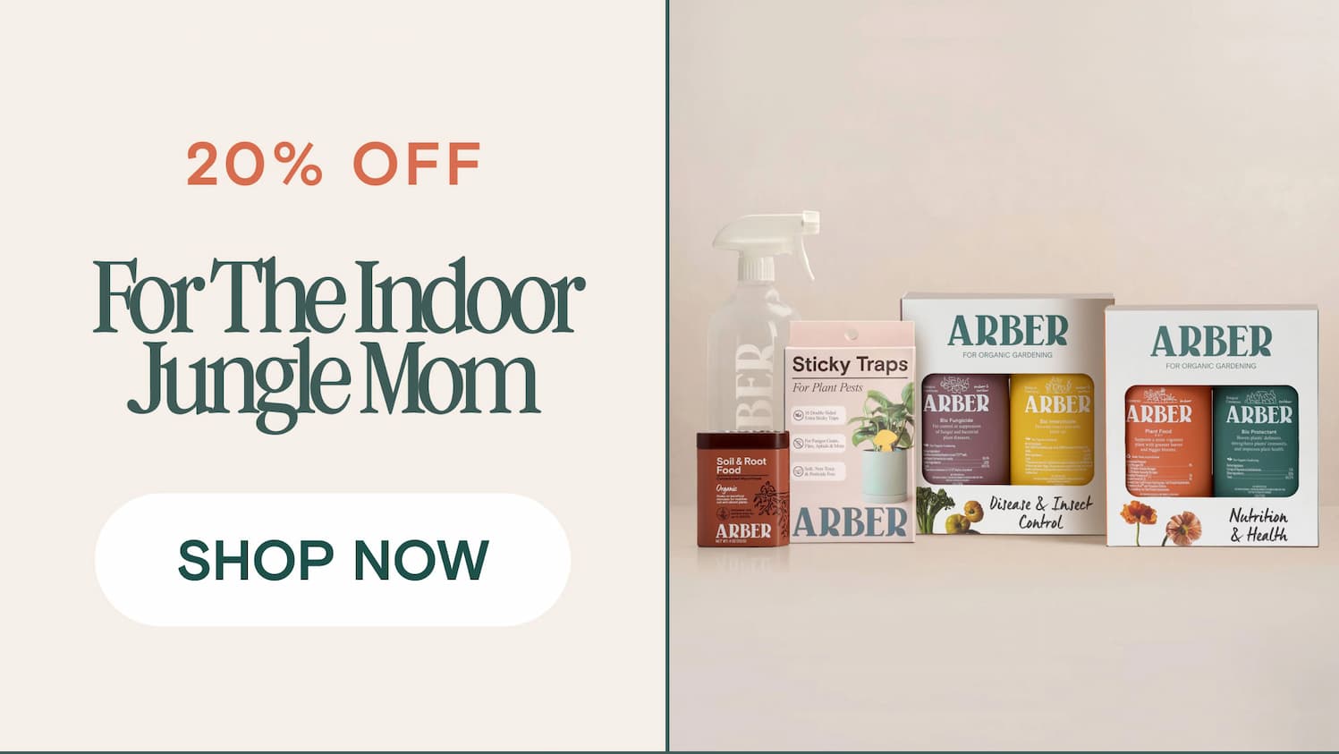 20% OFF For The Indoor Jungle Mom