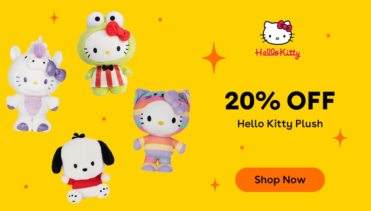 20% OFF Hello Kitty Plush