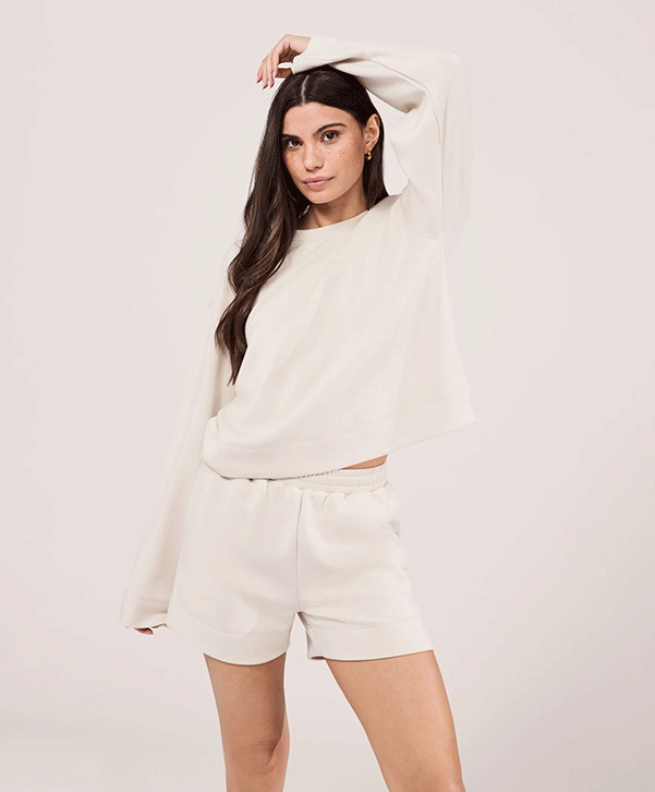 ULTIMATE EVERYDAY SHORT SET ECRU