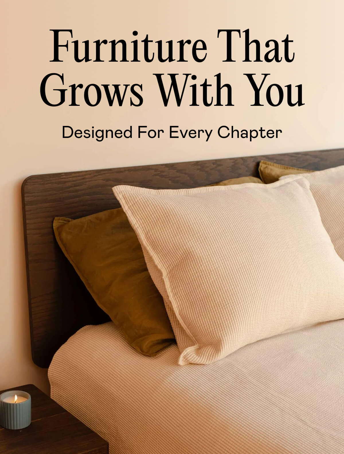 Furniture that Grows with you for every chapter
