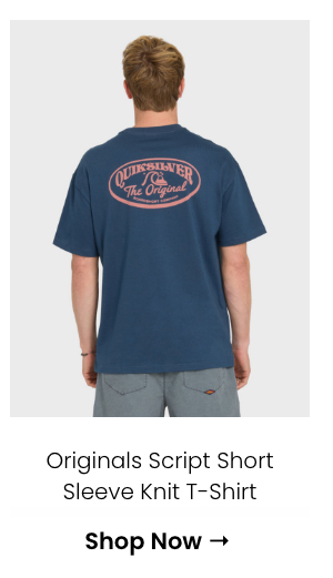 Originals Script Short Sleeve Knit T-Shirt