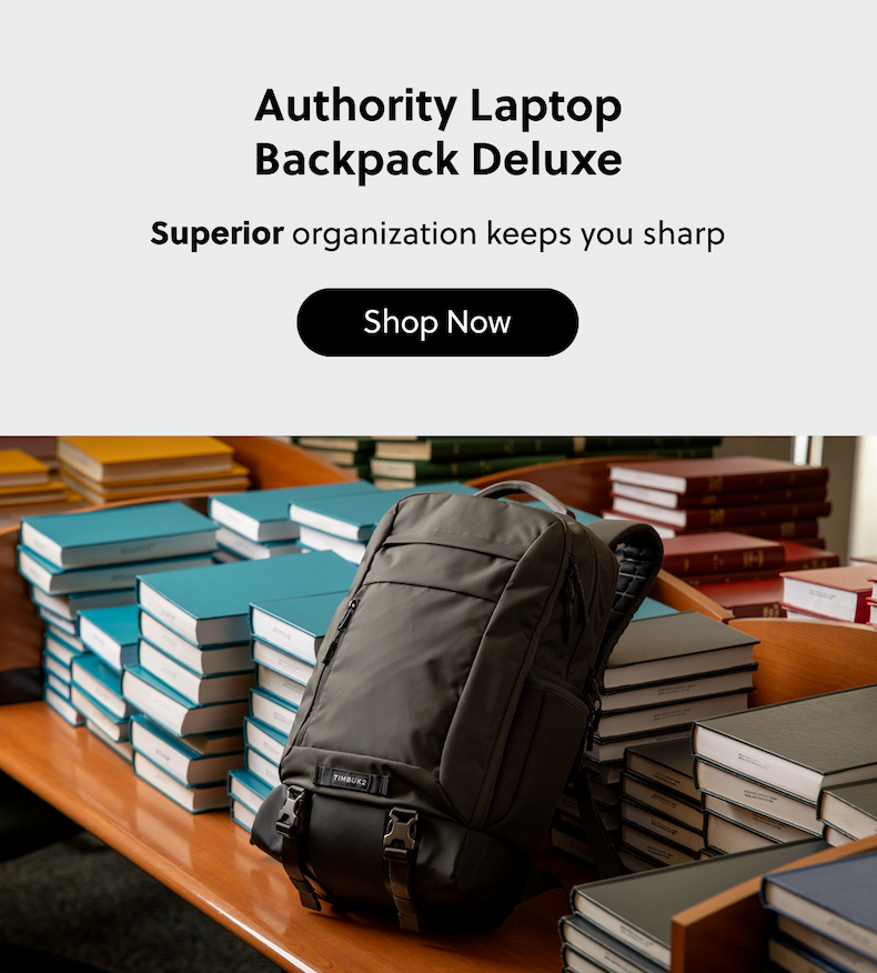 Authority Laptop Backpack Deluxe