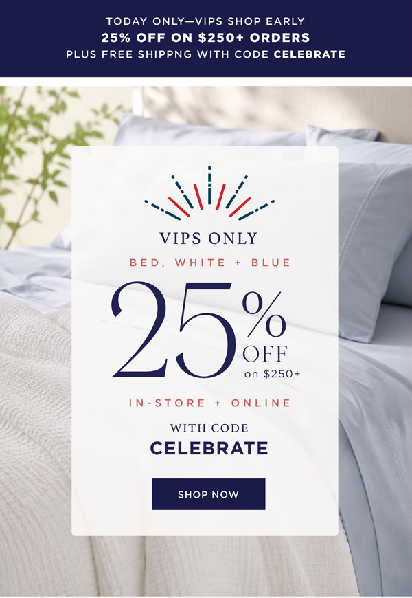 Save 25% sitewide