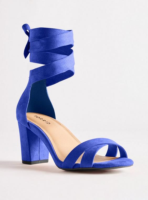 Strappy Ankle Wrap Heel (WW)