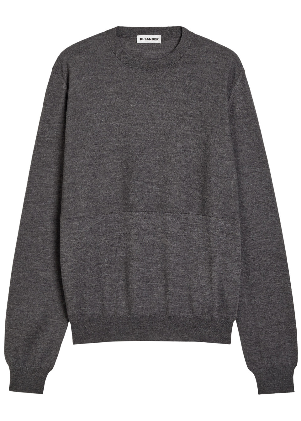 JIL SANDER Panelled wool jumper