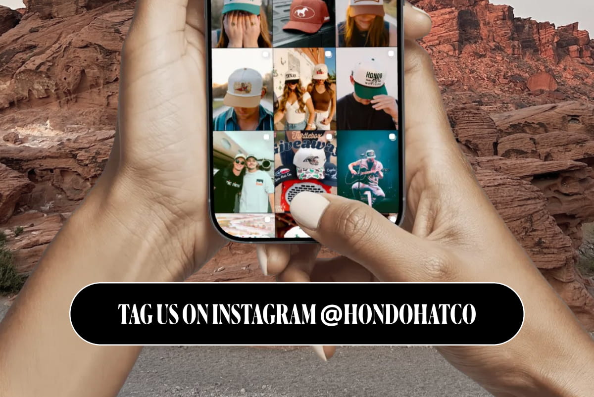 Wear it. Post It. Win It. Leave a review with your photo or tag us on Instagram @hondohatco and at the end of the month, we’ll pick the top 3 posts from the community and send each of them a free hat. | TAG US ON INSTAGRAM @HONDOHATCO